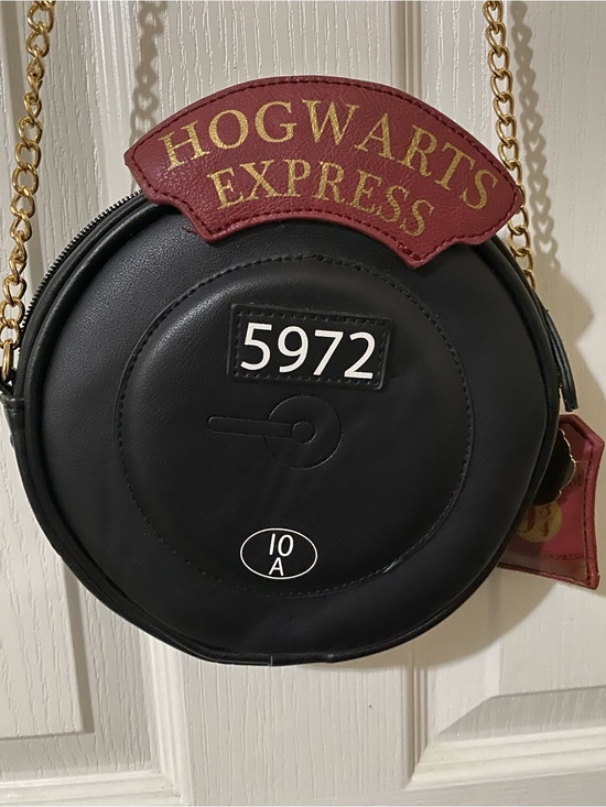 Handbags - Hogwarts Express Black Round Crossbody Bag